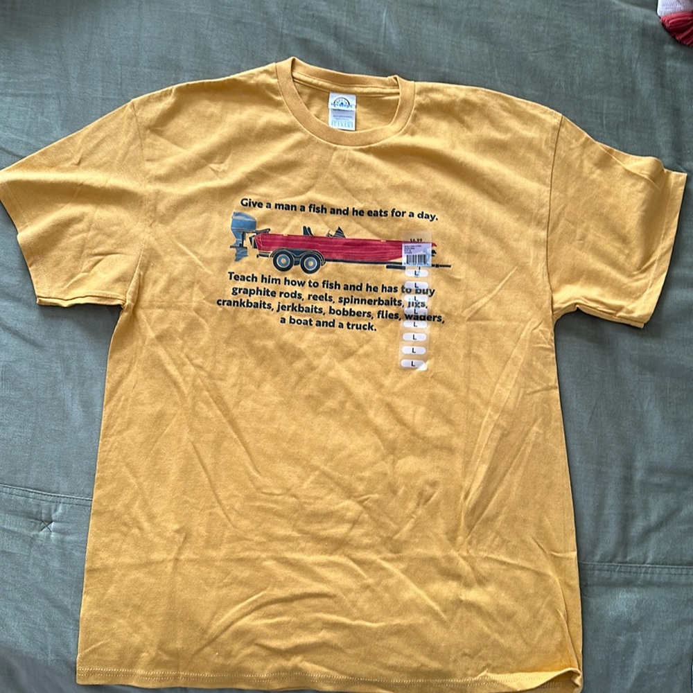 Short sleeve fishing T-shirt
